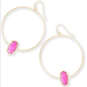 Kendra Scott Elora Hoop Gold Earrings